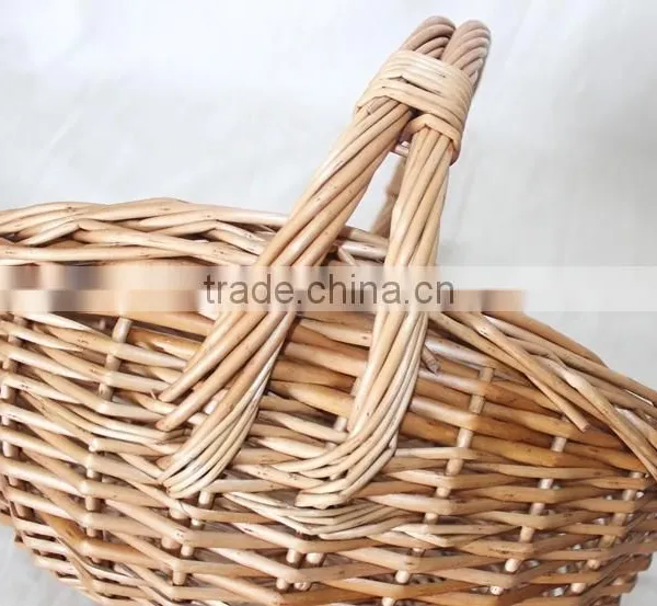 Set of 2 Cheap Natural Wicker Decorative Baskets photo-5