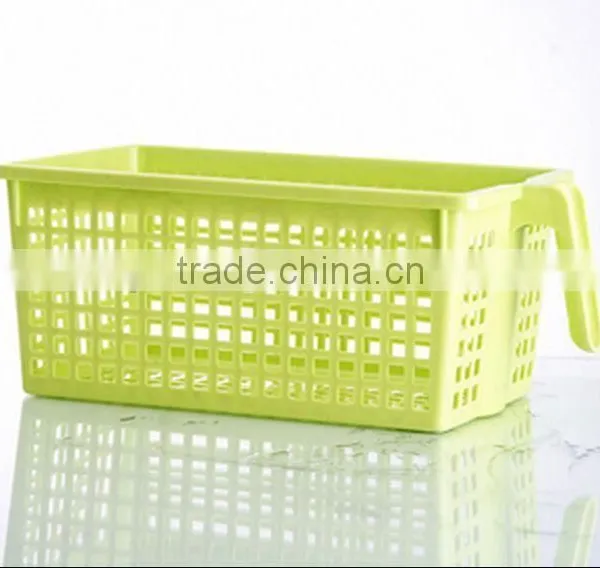 Bathroom With Handle Plastic Storage Basket photo-3