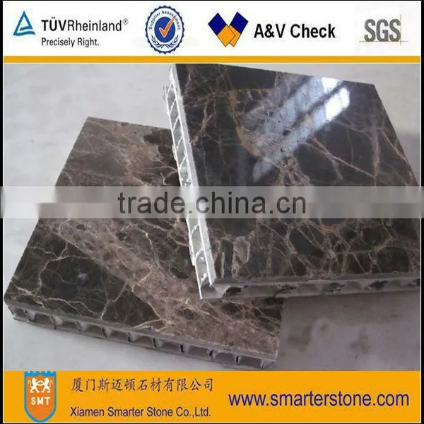 Emperador Marble Composite Tile, Composite Marble Tile photo-3