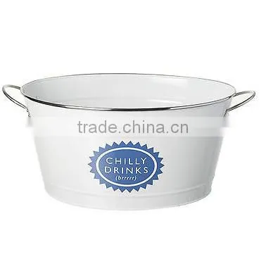 Metal Bucket Pail With Bottle Opener photo-3