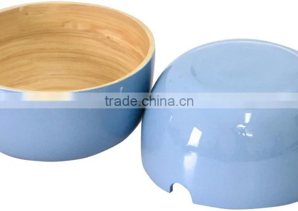 Eco-friendly Bamboo Salad Bowls, Clear Salad Bowls photo-5