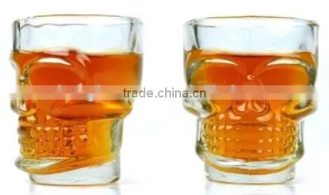 1.5 oz 50ml Wine Glass Skull Shot Glass Cup photo-2