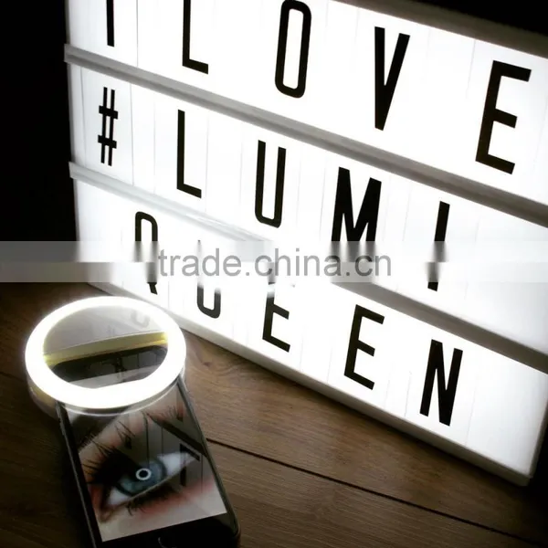 2016 New Design Replaceable Letter A4 Lightbox Plastic Lightbox photo-2