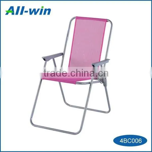 Large Popular Outdoor High-quality Foldable Teslin Beach Chair With Armrest photo-3