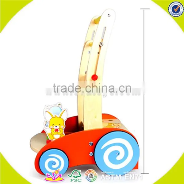 Wholesale Wooden Baby Walker Funny Wooden Baby Walker Multifunction Wooden Baby Walker W16E026 photo-5