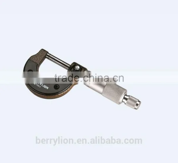 Berrylion Stainless Steel Micrometer 0-25mm Micrometer Ratchet Power Test photo-3