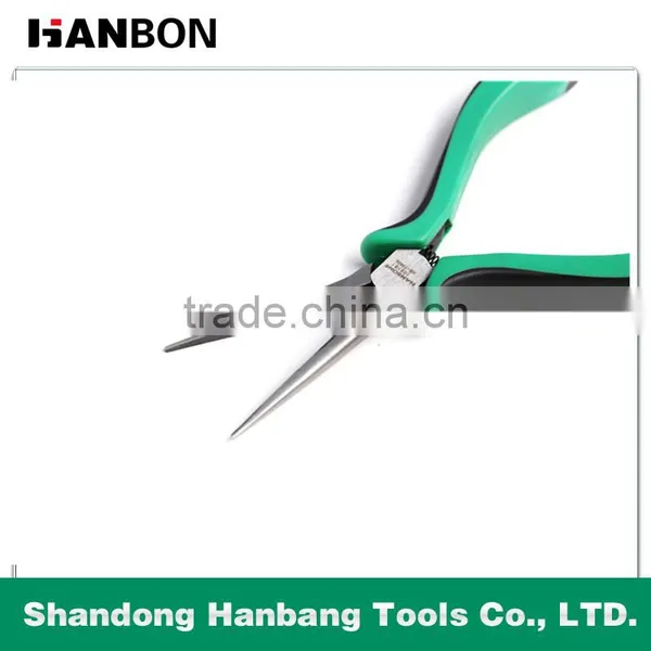 Professional Mini Needle Nose Pliers With Rubber Handle photo-3