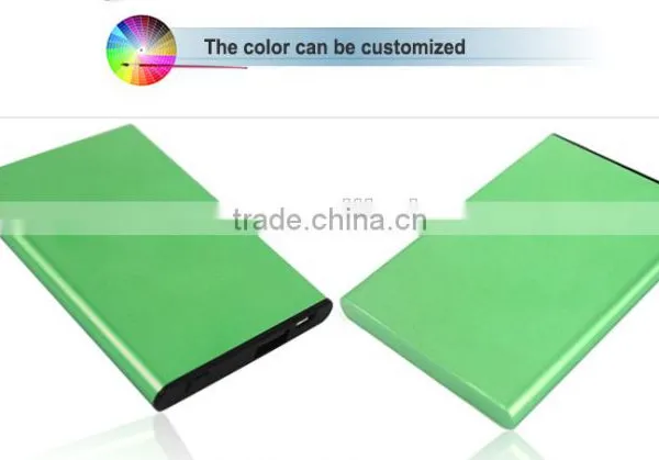 5000mAh Hot Selling Ultra Thin Power Bank With Power Switch photo-2