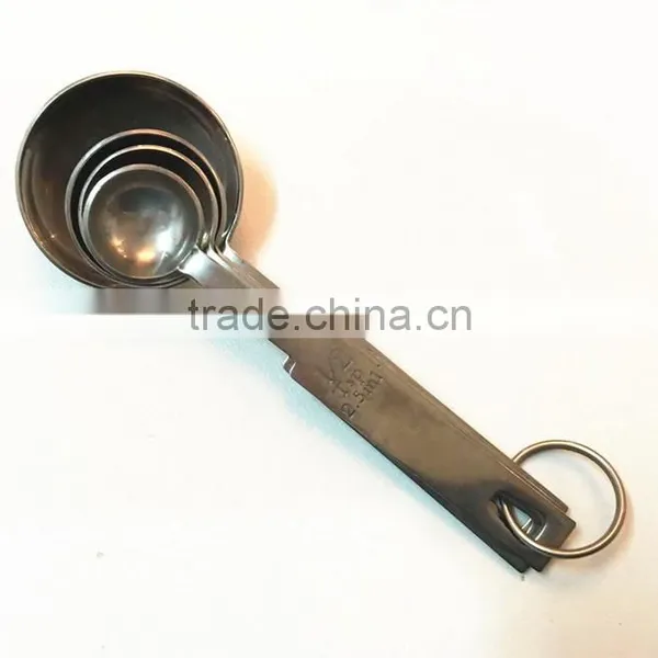 42142 4pcs Stainless Steel Nesting Measuring Cups and Spoons Set photo-6
