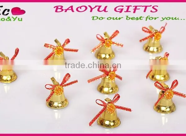Factory Price Wholesale Small Christmas Bell Plastic Christmas Bell photo-3