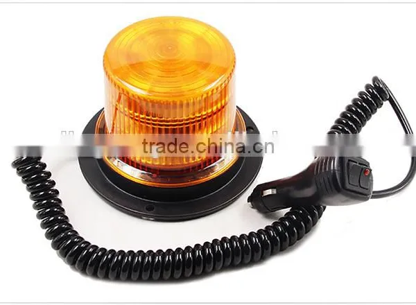 Magnetic 12v 24v Trucks Rotating Flashing Light Led Warning Beacon Light photo-3