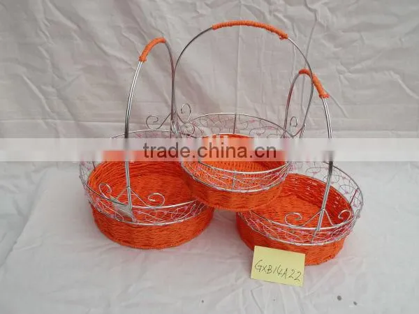 Paper Rope Storage Gift Basket photo-4