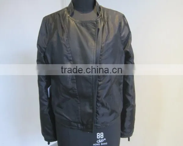 Women Leather Jackets Outwear Coat Feminino Jaqueta Couro 2016 Spring Women Brand Rivet Zipper Faux Pu Leather Motorcycle Jacket photo-5