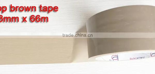 Brown Adhesive Packing Bopp Tape With Good Glue photo-2