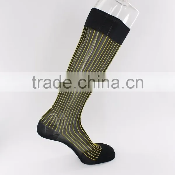 Sheer Nylon Socks Men photo-2