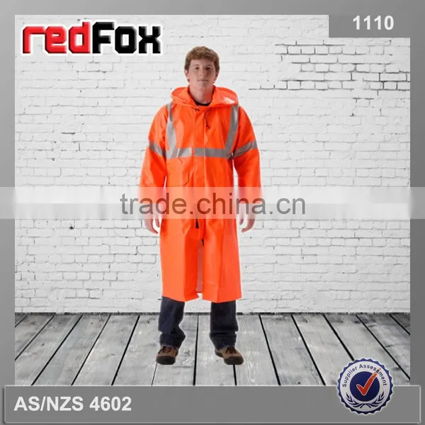 High Quality Reflective Safety Raincoat photo-2