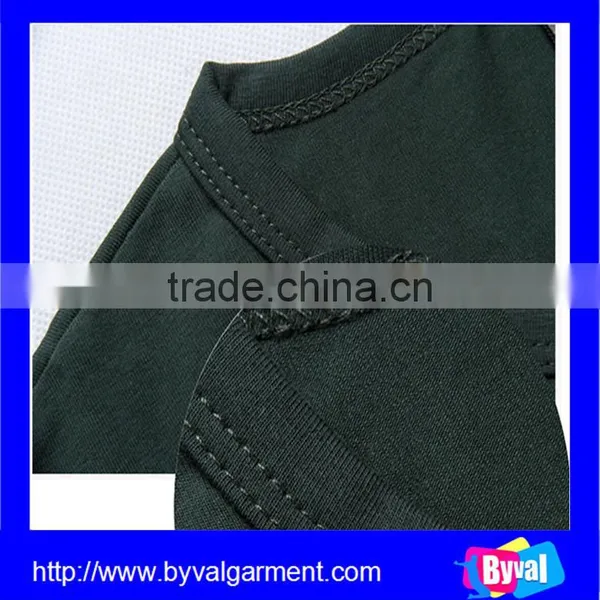 Custom Wholesale 100% Cotton Men's Bottle Green Blank O Neck Long Sleeve T Shirts photo-2