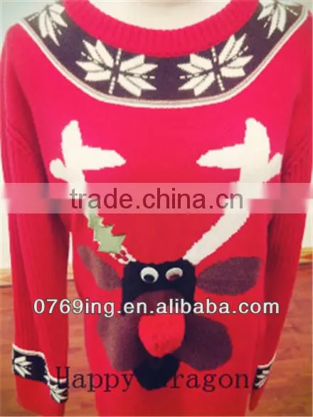High Quality Winter Sweater&Cotton Winter Knitted Sweater For Women photo-3