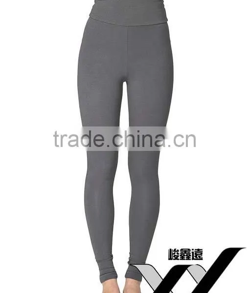 China Wholesale Women Cotton Spandex High Waist Leggings photo-4