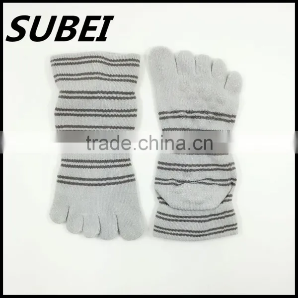 Five Fingers and Toes Cotton Non-slip Yoga Socks photo-2