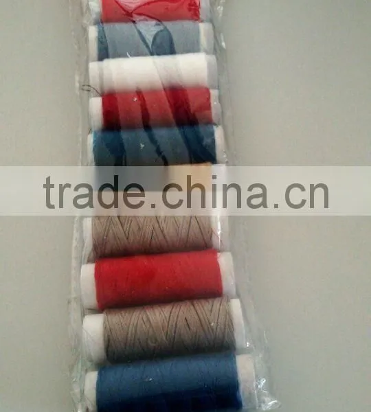 High Tenacity of 100% Polyester Sewing Thread Factory Direct Price photo-5