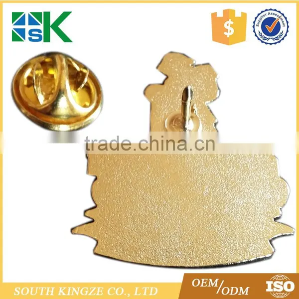 Customized 1916-2016 100 Years Anniversary WW1 Souvenir Gold Plated Poppy Metal Pin photo-3