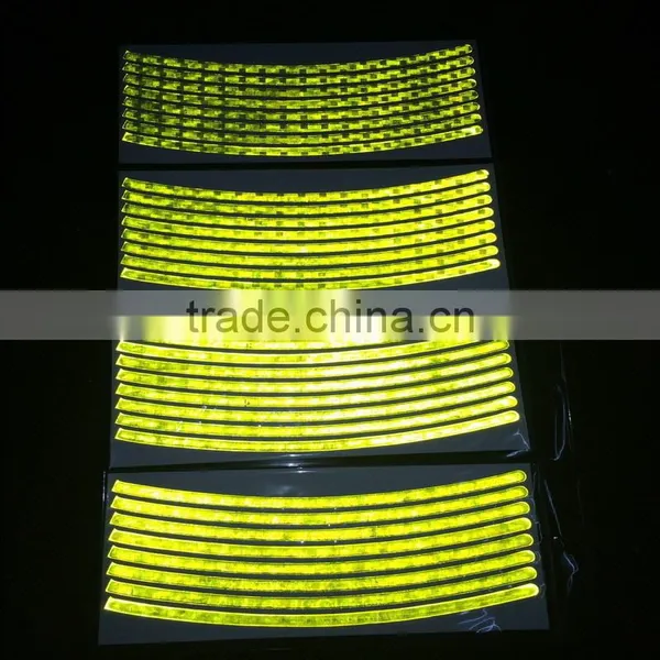 China Hot Sale 3m Stripe Bicycle Rim Sticker Paper for Kids Bike for Safety photo-6
