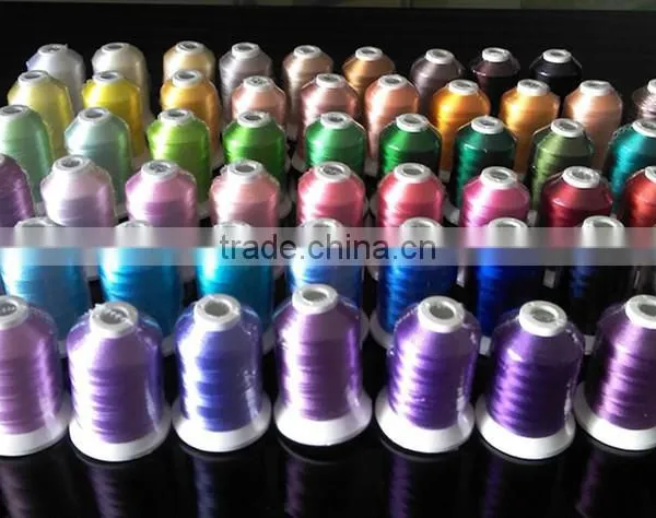 New 58 Large 100% Viscose Rayon Machine Embroidery Thread Spools, 800m *58 Free Shipping photo-2