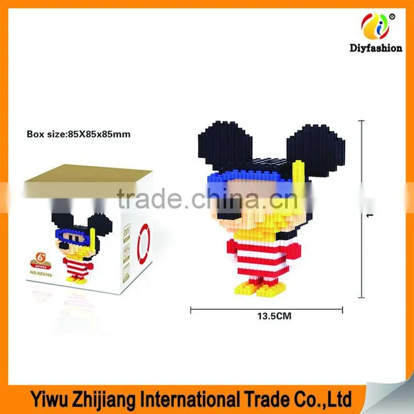 Hot Sale 3D Mode Mini Building Blocks Puzzle Design Intelligence Blocks Toys for Childrens photo-3