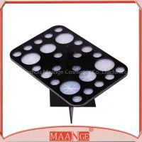 MAANGE New Arrival Acrylic Folding Makeup Burush Drying Shelf