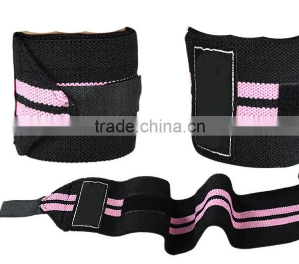 Power Weight Lifting Wrist Wraps 18" Long Gym Training Bandages Fitness Straps photo-2