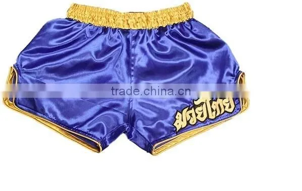 100%Satin Muay Thai Short photo-5