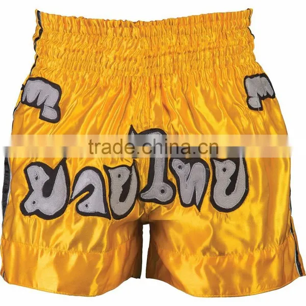 100%Satin Muay Thai Short photo-6