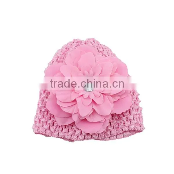 Top Baby Hat With Flower photo-4