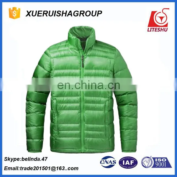 Newest for Man Wear Feather Down Fill Jakcet photo-4