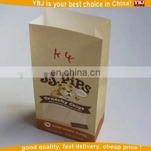 Eco- Friendly Recycle Kraft Paper Food Snack Paper Bag Without Handle,paper Food Snack Paper,fast Food Paper Bag photo-5