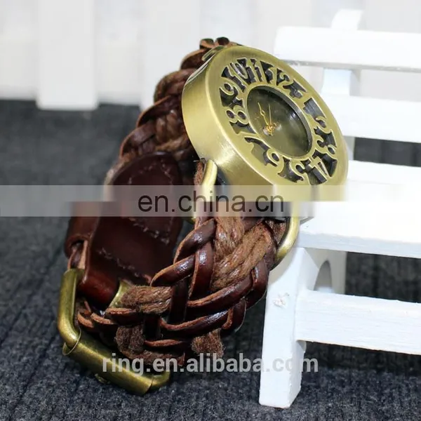 New Weave Leather Wrist Watch,men Wrist Watch,women Wrist Watch photo-2