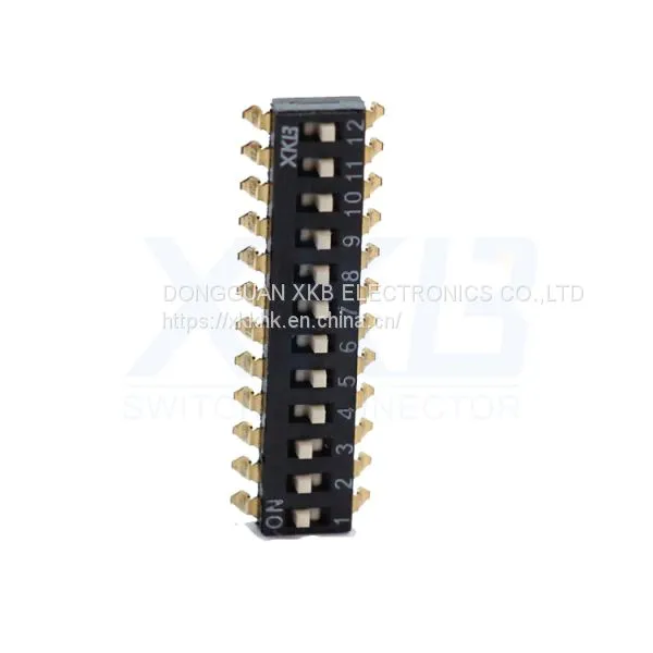 High-temperature Dust-proof Vertical 2.54mm Smd Dip Switch photo-2