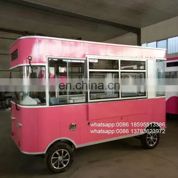 Customized Mobile Coffee Car Juice Stall/food Truck Mobile Food Trailer photo-5