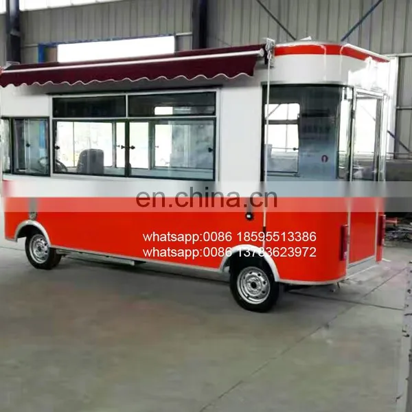 Can be Customized Mobile Electric Food Car / Food Truck for Sale / Mobile Food Truck for Sale photo-3