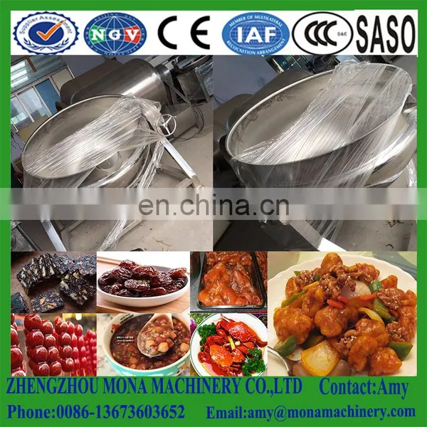 Tilting Stainless Steel Steam Frying Pan/Steam Tilting Braising Pan With Mixing photo-2
