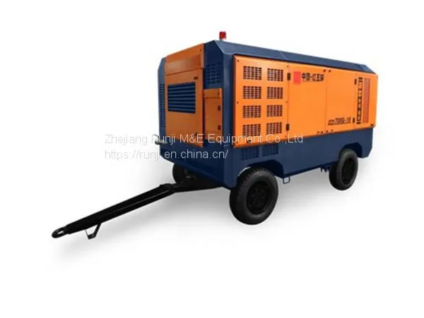 Portable Screw Air-compressor Single-stage High Pressure of XHG700M-18C 18.5m3/min 18bar With Cummins Diesel Engine Compressor photo-2