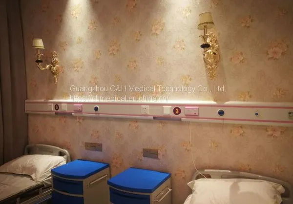 Hopsital Ward Medical Gas Pipeline System Terminal Equipment of Wall Mount Bed Head Trunking Panels photo-4