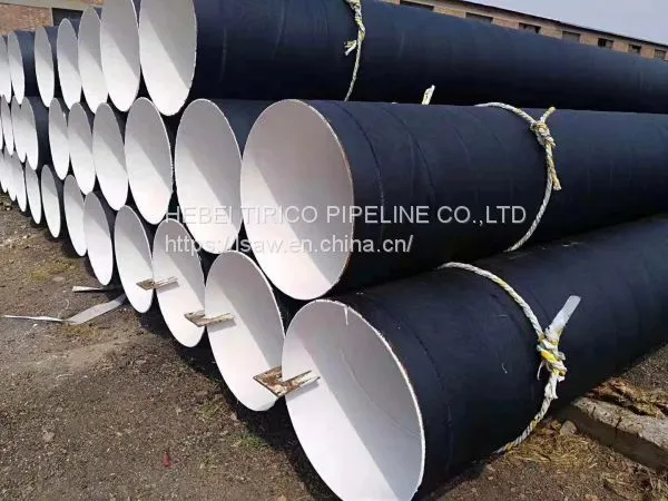 Polyurethane Coating According to AWWA C222 CARBON STEEL PIPE photo-4