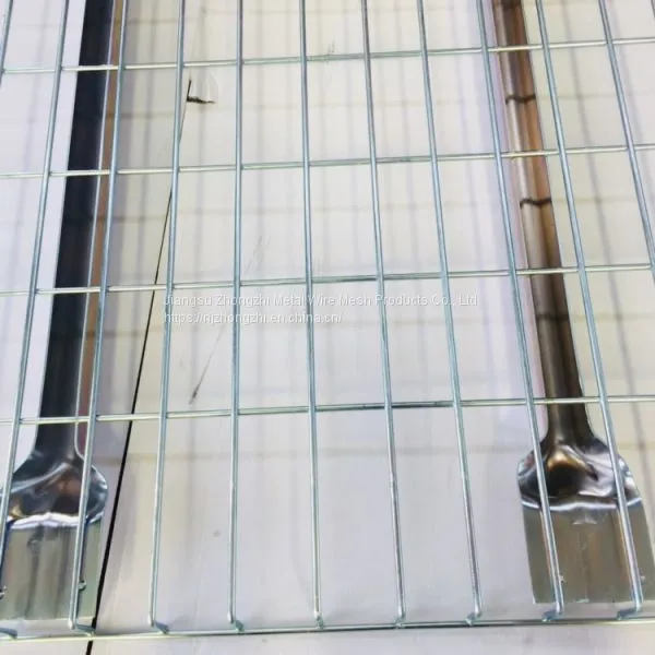 F Channel Corrosion Protection Galvanized Industrial Steel Wire Mesh Decking for Warehouse Shelf Storage