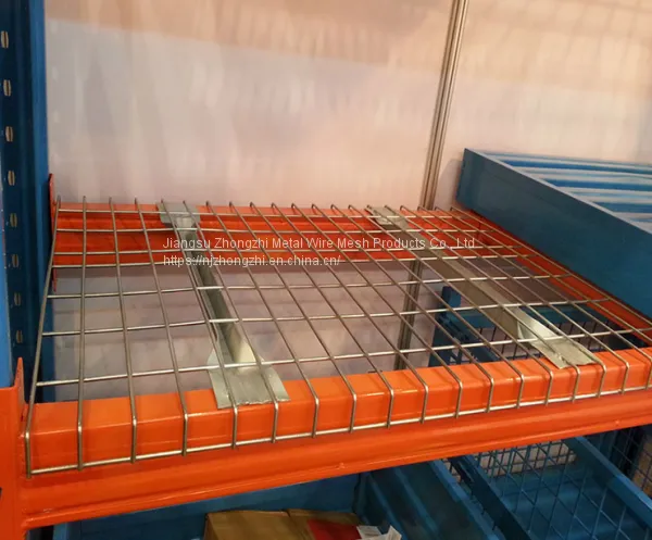 Box Beam Industrial Galvanized Welded Grid Pallet Racking Wire Mesh Steel Decking photo-5