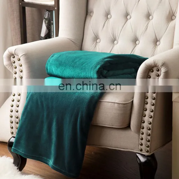 Luxury Super Cozy Custom Elegant Sublimation Breathable Flannel Blanket photo-7