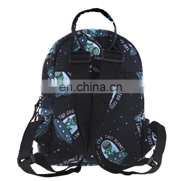 No MOQ Stock Smart Backpack Quick Delivery Small Backpack Outer Space Printing Bag Purse For Boys photo-4