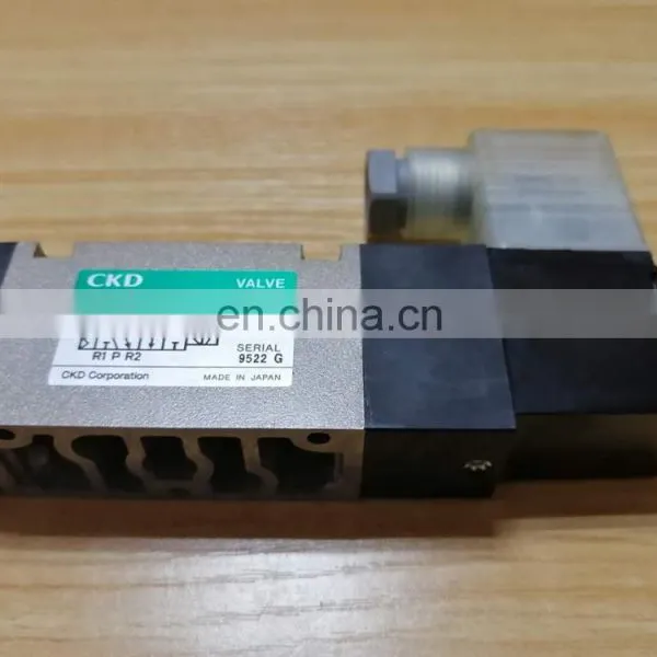 Hot Sales CKD 5/2 Way Solenoid Valve 4KB319-00-M1LS-DC24V photo-3