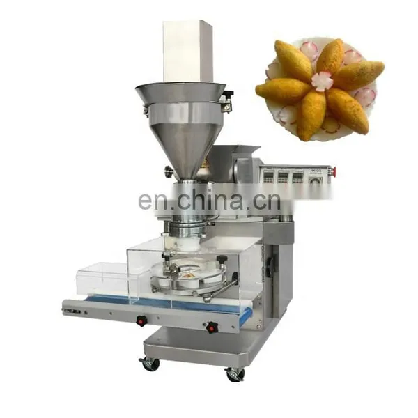 Snack Food Cheese Filled Chicken Balls Making Energy Balls Encrusting Machine photo-5